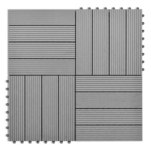 

September WPC tiles 30x30cm 11pz for 1,00m²grigio