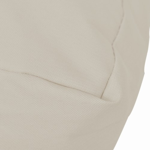 

Padded cushion 50 x 50 x 10 cm white sand