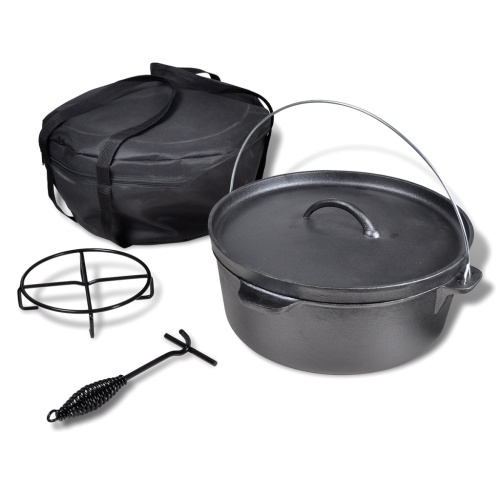 

Dutch oven 11.3 L with included accessories