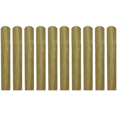 

Battens fence 10 pcs 60 cm Wood Impregnated