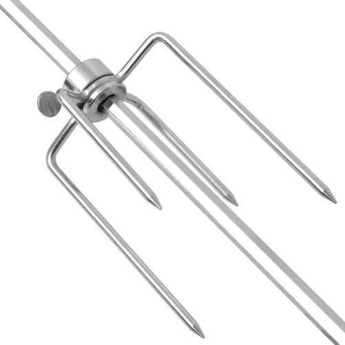 

Rotisserie skewer with 1200 mm steel motor