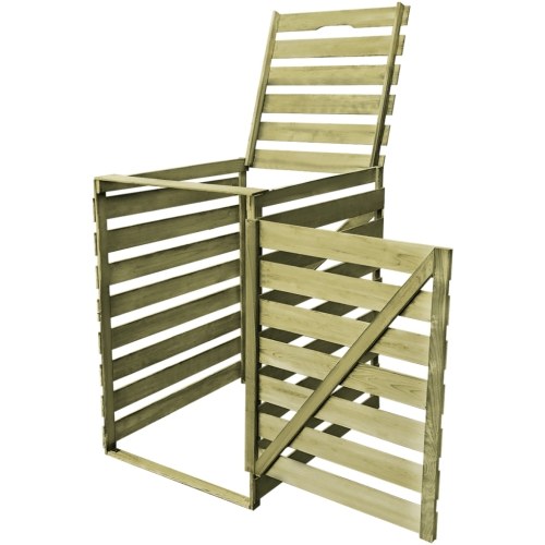 

Copribidoni wood for 1 garbage bin