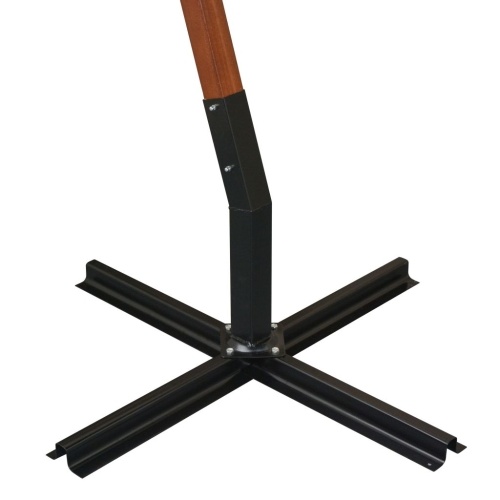 

Parasol 300x300 cm Pole in Green Wood