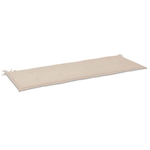 

Cushion for Garden Bench Cream 150x50x3 cm