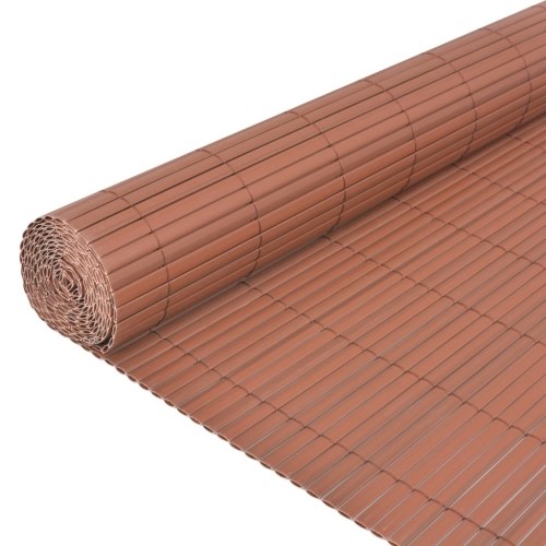 

90x500 cm Double Garden Fencing Brown