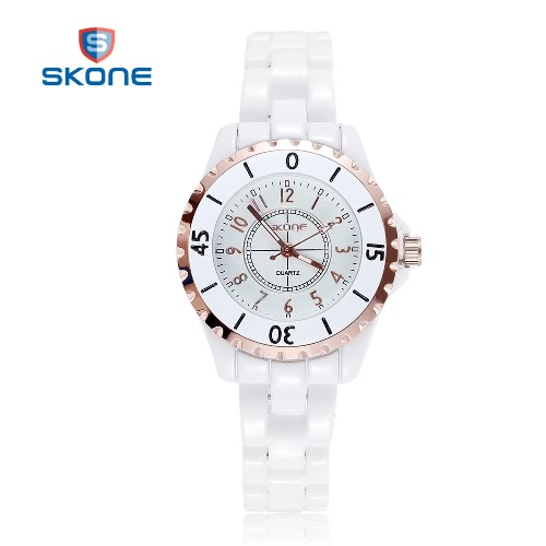 

Керамический ремешок для часов QUONE Casual Quartz Wristwatch