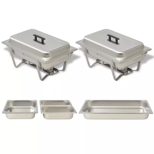 

Chafing Dish Set грелка для продуктов из нержавеющей стали из 2 частей