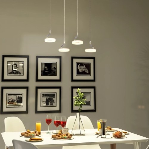 

LED Pendant Lamp with 4 Lights Warm White