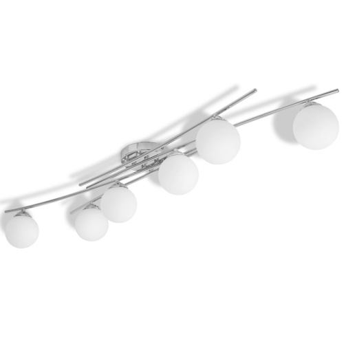 Ceiling lamp for 6 bulbs G9 240 W