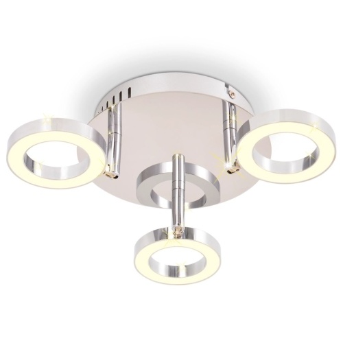 

LED ceiling lamp with 3 warm white lights