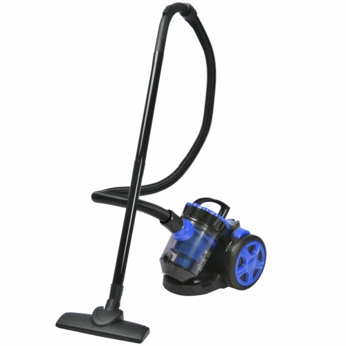 

Multi-cyclonic vacuum cleaner without bag of blue color