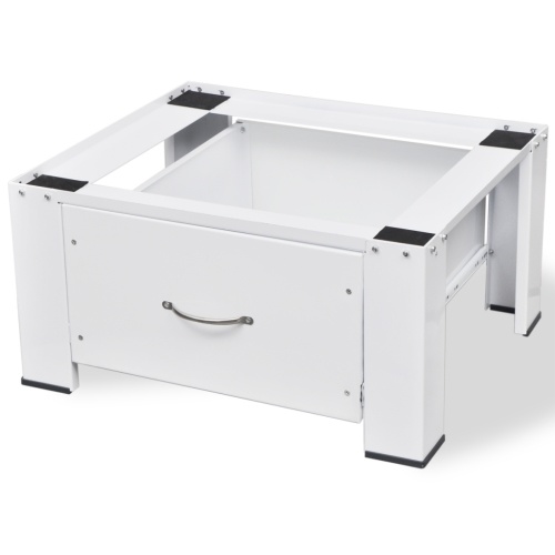 

backsplash holder with drawer for white washing machine