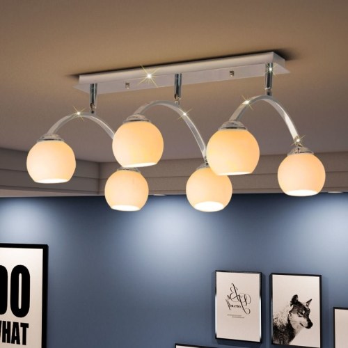 

Ceiling Chandelier with 6 240 W G9 bulbs