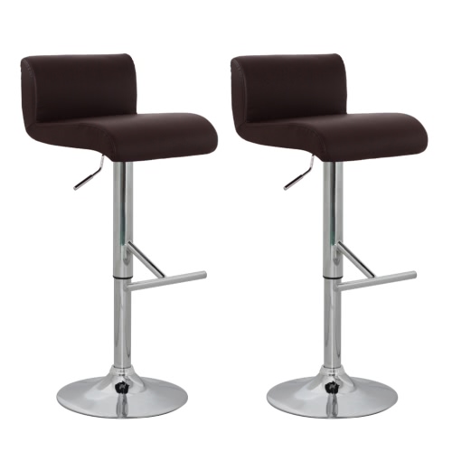 Kitchen Bar Stools or Cape Cod EcoLeather, 2, Coffee