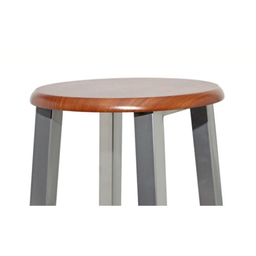 

2 pcs MDF Bar Stool Metal Frame