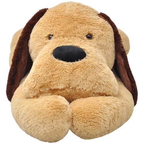 

dog stuffed animal plush Brown 120 cm