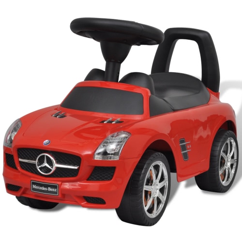 Mercedes Benz Foot-Powered Enfants Voiture Rouge