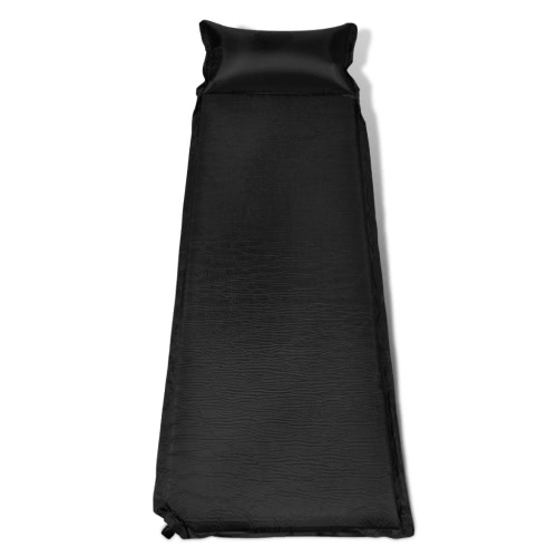 Materassino ad aria autogonfiabile 6 x 66 x 200 cm nero