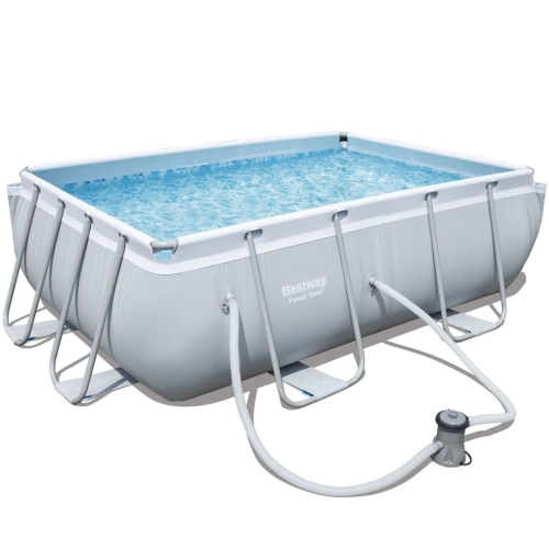 

Bestway Power Steel Прямоугольный набор для бассейна 282x196x84 см