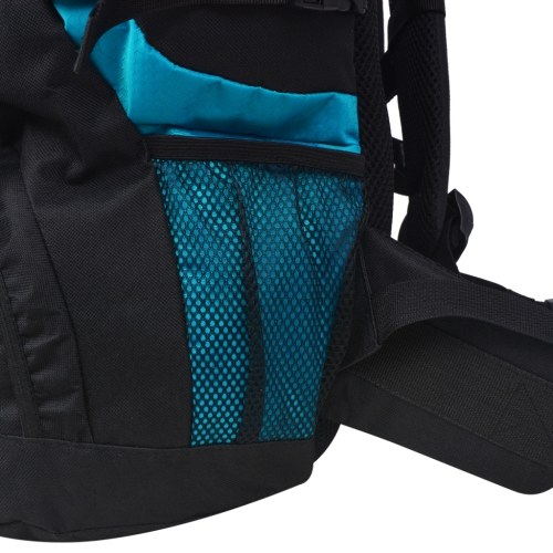 

Hiking Backpack XXL 75 L Black and Blue
