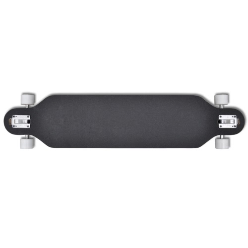 

Longboard Skateboard Star 107 cm 9 strati in acero 22,5 cm truck blu