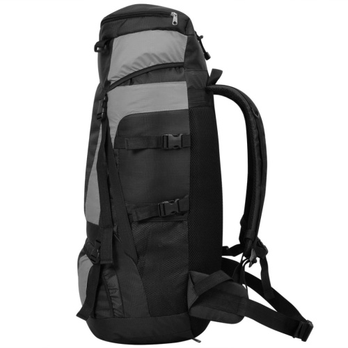 

Hiking backpack with rain cover XXL 75L Black