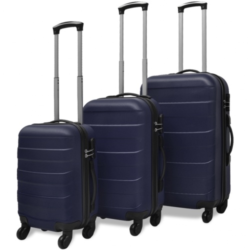 

Set Trolley Rigid Case Three Pcs. Blue