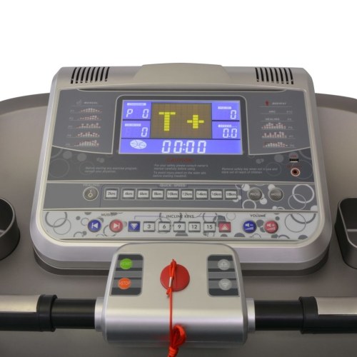 

Electric treadmill 161x60cm with LCD display 1-22 km / h 5 HP