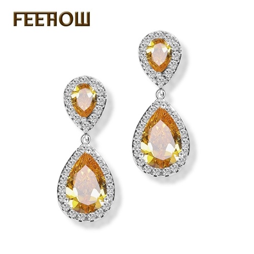 FEEHOW Millennium tears earrings eight hearts and eight arrows