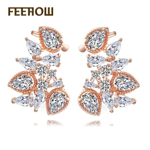 

FEEHOW female elegant temperament earrings