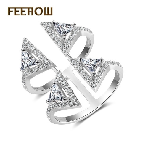 

FEEHOW защитное покрытие из меди с платиновым открытым кольцом