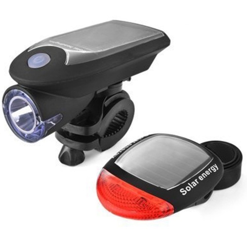 

New solar bicycle headlights USB charging bicycle light