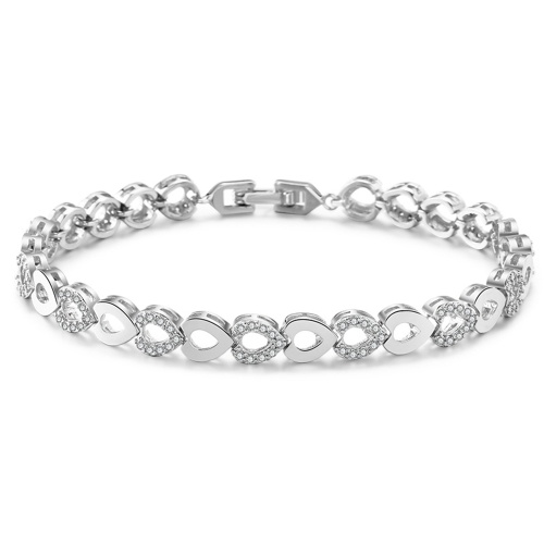 FEEHOW new creative wild water drop bracelet inlaid AAA zircon