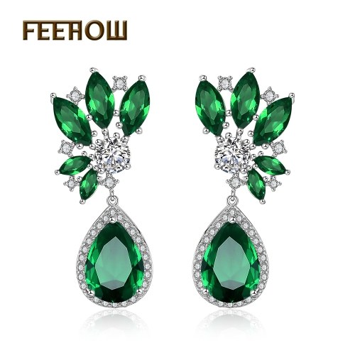 

FEEHOW European and American earrings