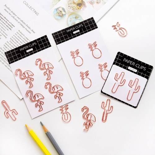 

Paper clip bookmarks creative cute small fresh styling clips