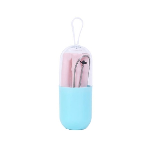 

Collapsible Straw Reusable Silicone Straw