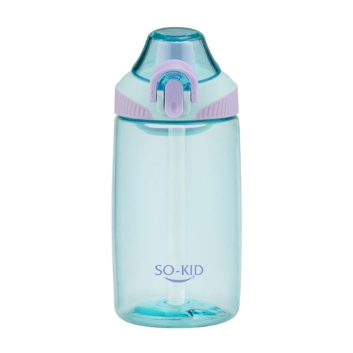 

450ml water cup with handle straight drinking straw dual-purpose water cup