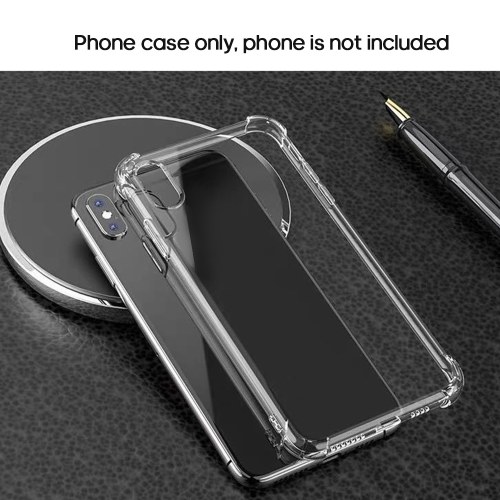 

The four corners are suitable for Apple 11pro mobile phone case iPhonexrxsmax silicone protective sleeve transparent [1.5