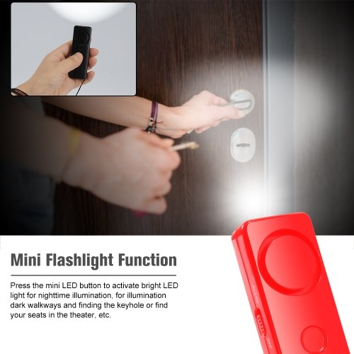 

Self Defense Alarm 120dB SOS Emergency Personal Safety Alarm