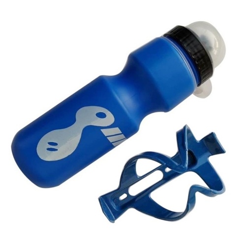 

Bike Water Bottle with Cage Lightweight Bicycle Sport Bottle & Holder for Outdoor