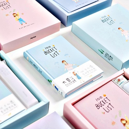 

100 Wishes Handbook Gift Box Notebook A5 Gift Set Handbook