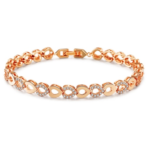 FEEHOW new creative wild water drop bracelet inlaid AAA zircon