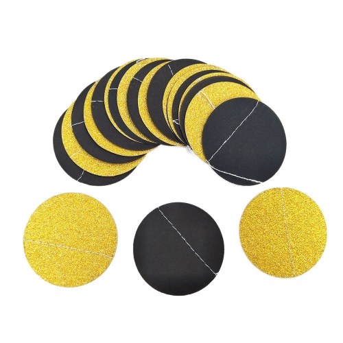 

Colorful Round Hanging Paper Circle Garland
