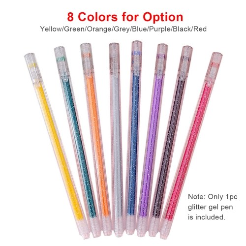 

Color Glitter Gel Pens 0.38mm Neutral Pen Writing Drawing Painting