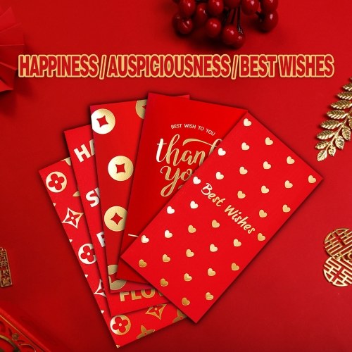 

10PCs Chinese New Year Red Envelopes