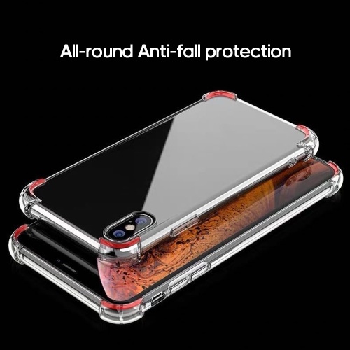 

The four corners are suitable for Apple 11pro mobile phone case iPhonexrxsmax silicone protective sleeve transparent [1.5 iPhonexr 【Fine hole position】