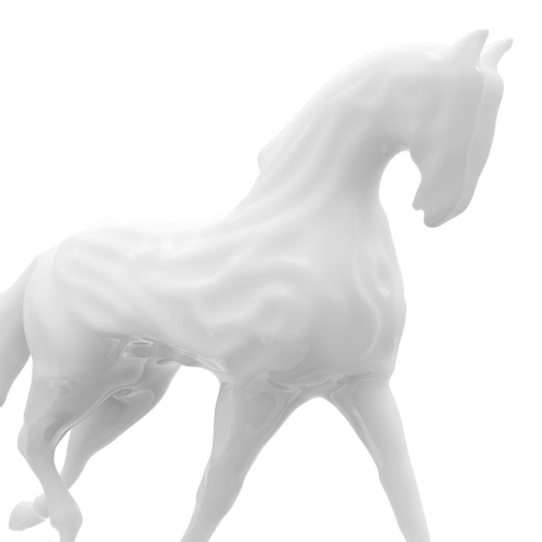 

Tomfeel 3D Printed Sculpture Running Horse Originally Designed Home Decoration Furnishing Ornament