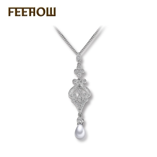 

FEEHOW Man Dance Natural Pearl Necklace