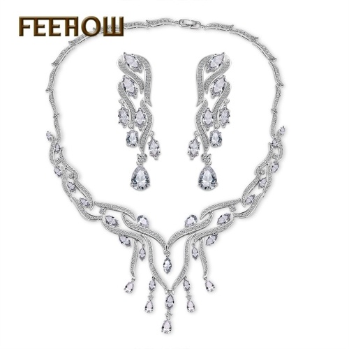 

FEEHOW ethnic style dripping jewelry set