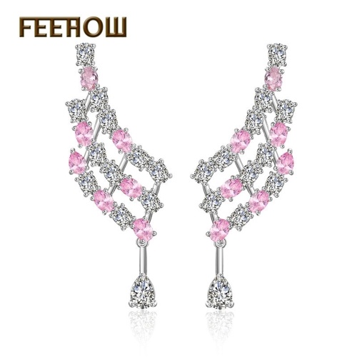 

new Korean fashion zircon earrings